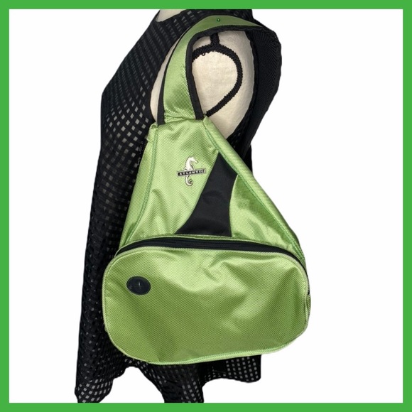 Atlantic Lime Shoulder Travel Backpack - Picture 1 of 5